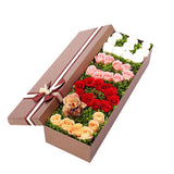 large flower box