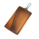 Brown JMD Brand Genuine Leather Key Bags Men