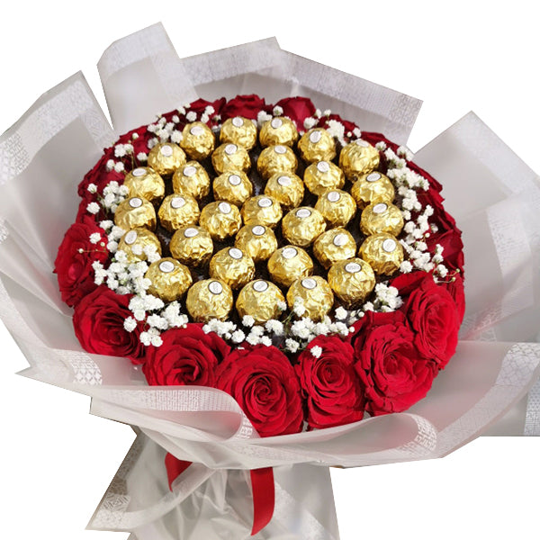 Chocolate rose bouquet