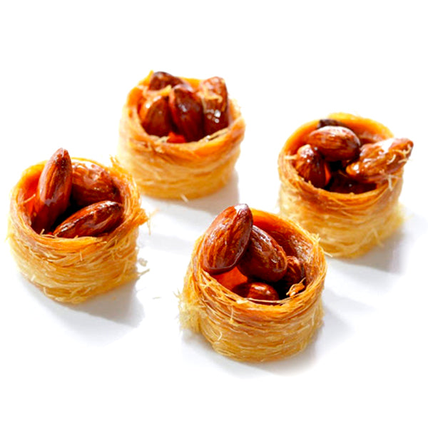 Ish Elbulbul sweets with almonds