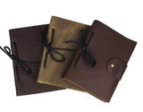 Lichee Pattern Unisex Leather Journals Notebook