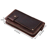 Leather Clutch Wallets  8019C