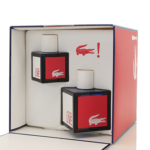 live gift set by lacoste 100ml & 40ml